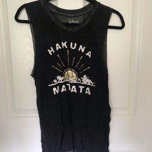 Disney loose fitting tank top